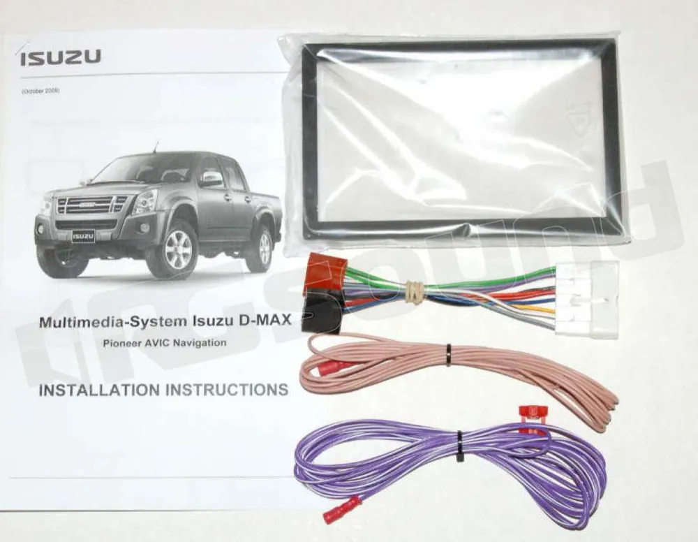 Pioneer ISUZU-KIT-HD1 Isuzu D-Max Installazione autoradio e monitor