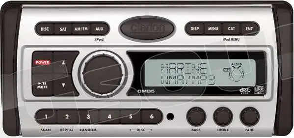 Clarion CMD5 Sorgenti per la nautica e accessori - Radio e Monitor