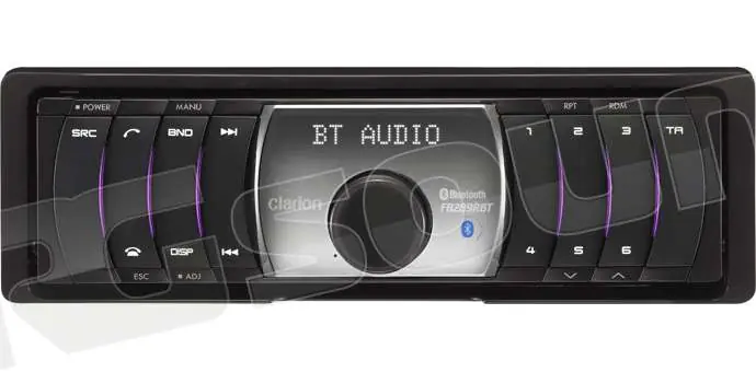 Clarion FB289RBT Sintolettore Bluetooth Nero Autoradio 1 din e 2 din