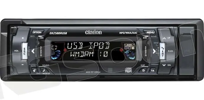 Clarion DXZ588RUSB Autoradio 1 din e 2 din Car stereo - Autoradio 1