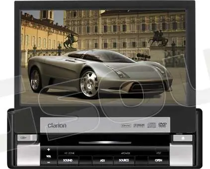 Clarion VRX588RUSB Monitor auto 1 e 2 Din Car multimedia - Monitor
