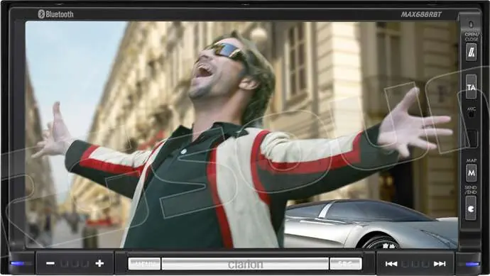 Clarion MAX688RBT Monitor auto 1 e 2 Din Car multimedia - Monitor a