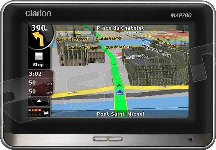 Clarion MAP780 Navigatori GPS - Portatili