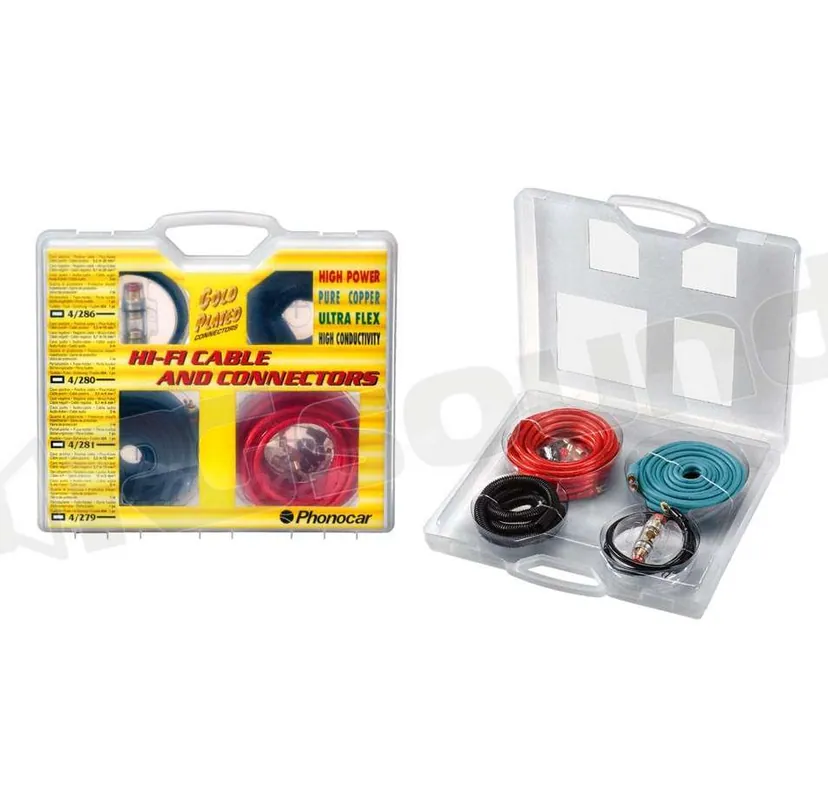 Phonocar 4/281 Set di cavi e accessori per amplificatore Cablaggi e