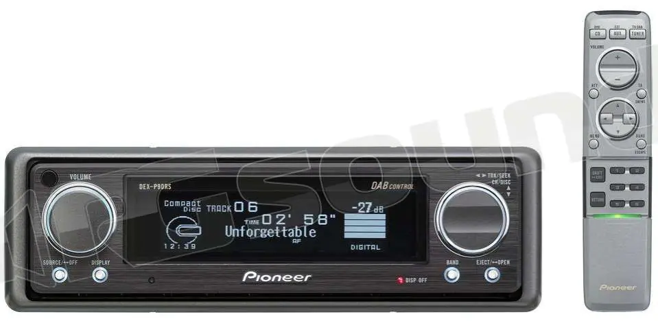 Pioneer DEX-P90RS Autoradio 1 din e 2 din Car stereo - Autoradio 1