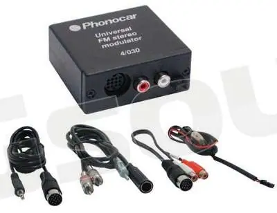 Phonocar 4/030 - Interfaccia audio aux in (FM) con control gain Int