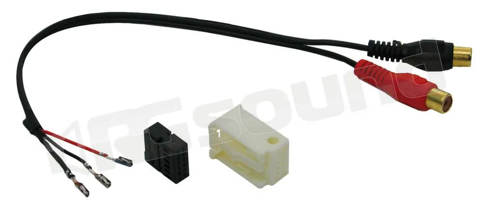 Phonocar 04009 Connettori RCA Interfacce - Ingressi audio - aux-in