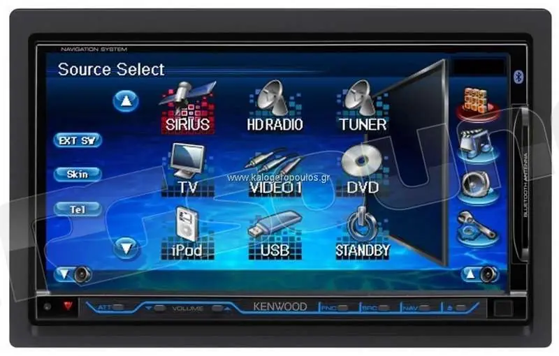 Kenwood DNX8220BT - DNX 8220 BT Monitor auto 1 e 2 Din Car multimed