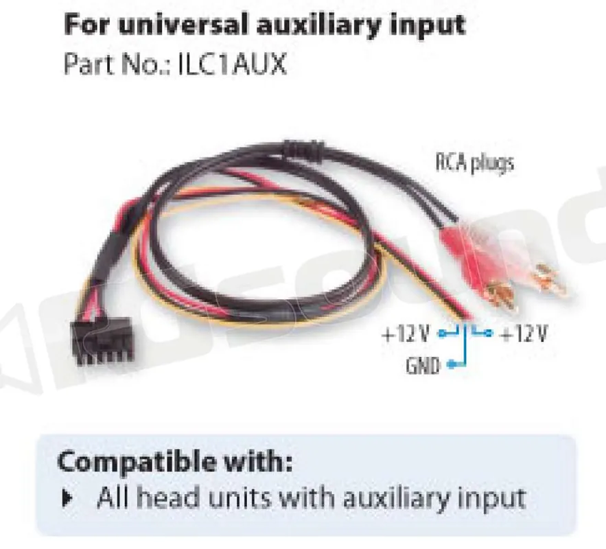 Dension 7137248 - ILC1AUX - cavo RCA per ICE LINK LITE Interfacce -