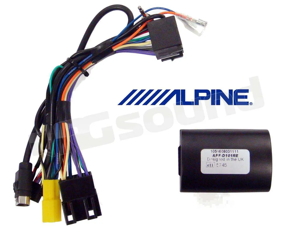 Alpine APF-D101RE Interfacce comandi al volante - Comandi al volant