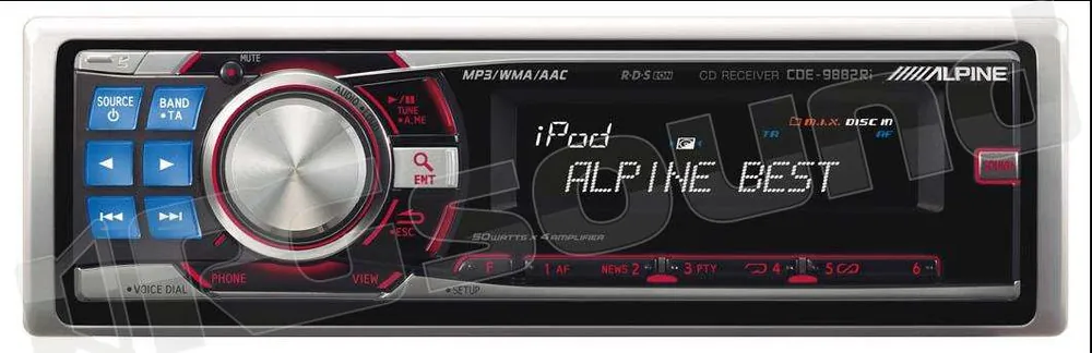 Alpine CDE-9882Ri Autoradio 1 din e 2 din Car stereo - Autoradio 1