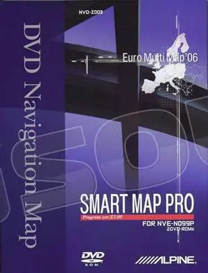 Alpine NVD-Z004 Navigatori GPS - Mappe di navigazione