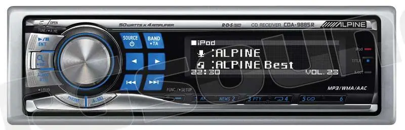 Alpine CDA-9885R Autoradio 1 din e 2 din Car stereo - Autoradio 1 e