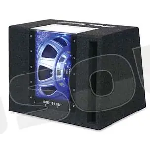 Alpine SBE-1243BP Subwoofer - Subwoofer in cassa