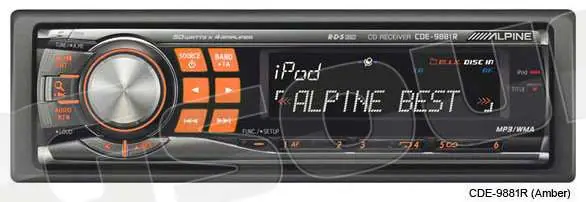 Alpine CDE-9881R Autoradio 1 din e 2 din Car stereo - Autoradio 1 e