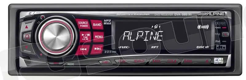 Alpine DVA-9861Ri lettore cd dvd con uscita ottica Autoradio 1 din e