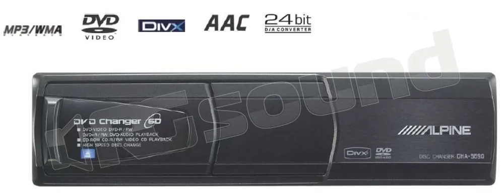 Alpine DHA-S690 Changer DVD DiVX Player DVD - USB - SD - CD - Lettor