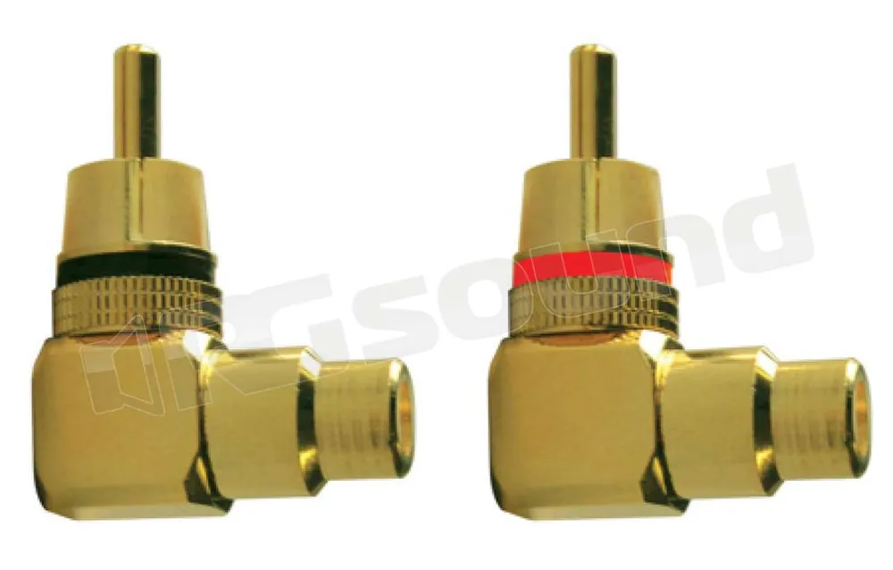 Phonocar 046721 Connettore RCA 90° Cablaggi e accessori - Accessori
