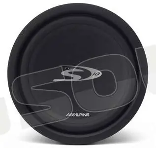 Alpine SWS-1043D Subwoofer - Subwoofer