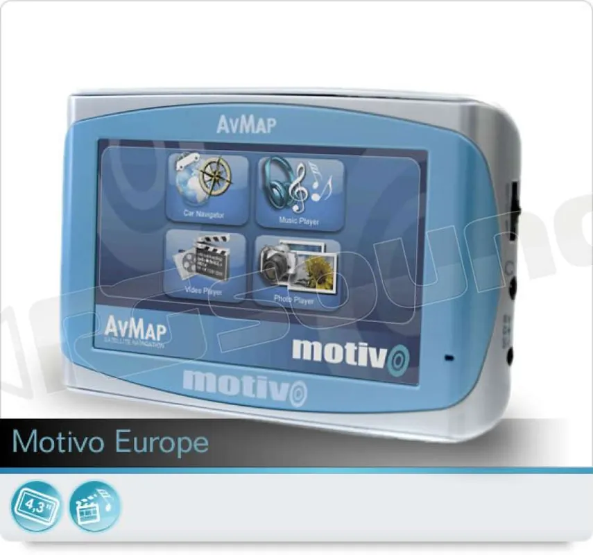 AV Map MotivO Europa Navigatori GPS - Portatili