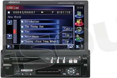 Kenwood KVT-729DVD Monitor auto 1 e 2 Din Car multimedia - Monitor