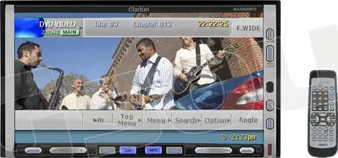 Clarion MAX668RVD Monitor auto 1 e 2 Din Car multimedia - Monitor a