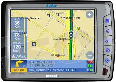 AV Map Geosat 5 Europa Navigatori GPS - Portatili