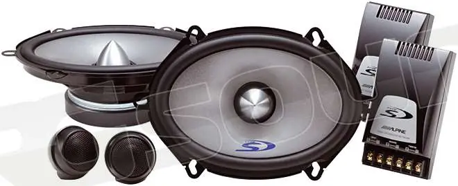 Alpine SPS-571A Sistemi altoparlanti - Kit altoparlanti a 2 vie