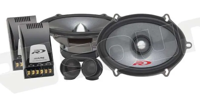 Alpine SPR-57LS - kit 2 vie con woofer 5 Sistemi altoparlanti - Kit