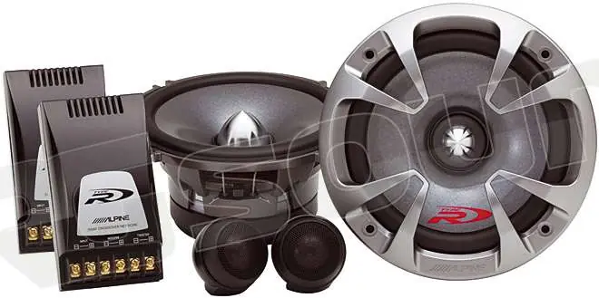Alpine SPR-17LS - kit 2 vie con woofer da 165mm Sistemi altoparlant