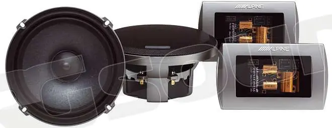 Alpine SPX-17MB - mid- bass 165 mm Altoparlanti - Woofer e Midwoofe
