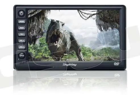 Skyway GM 4000 Monitor auto 1 e 2 Din Car multimedia - Monitor auto