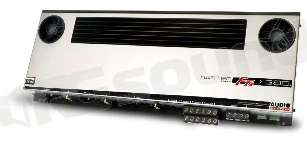 Audio System Italy F6-380 Amplificatore 6 canali Amplificatori - 5-6