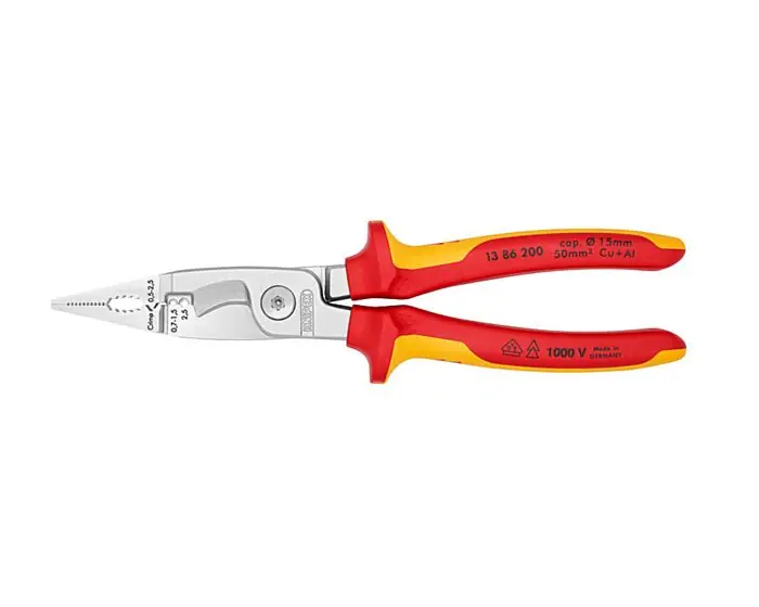 PINZA ISOLATA VDE MULTIFUNZIONE 200MM