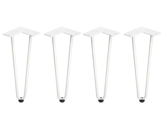 GAMBA(4) HAIRPIN 12x710mm BIANCO