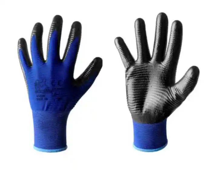 GUANTI IN NITRILE RUGOSI TG.10