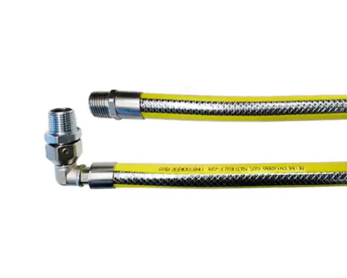 TUBO GAS GUAINA PVC F/F 2000mm