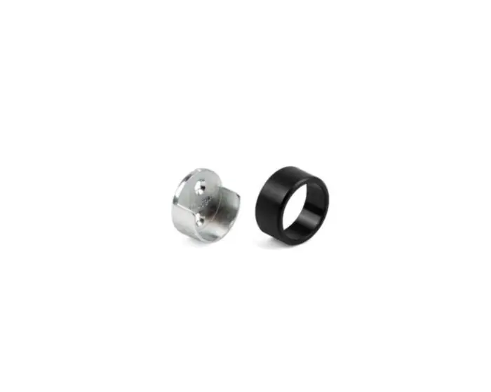 SUPPORTO LATERALE TONDO LUXE NERO
