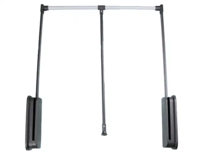 BARRA APPENDIABITI GRIGIA 830 - 1150 MM