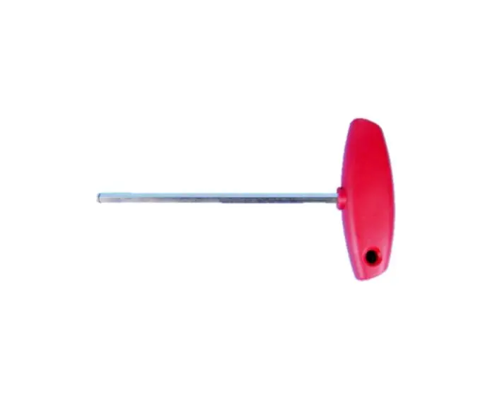 CHIAVE A T ESAGONALE CON ANELLO 3MM