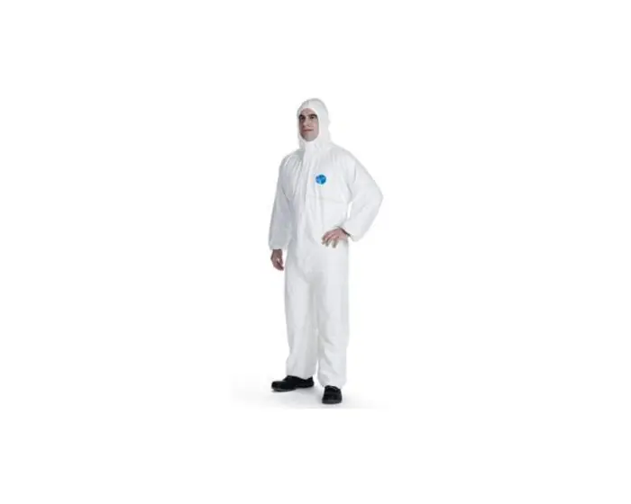 TUTA CON CAPPUCCIO TYVEK 200 TG. L