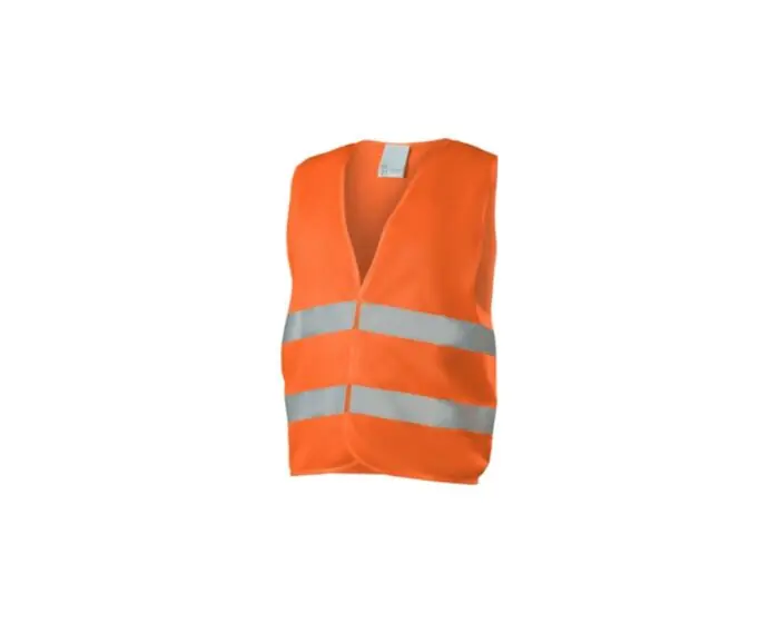GILET ALTA VISIBILITA‘ ARANCIO