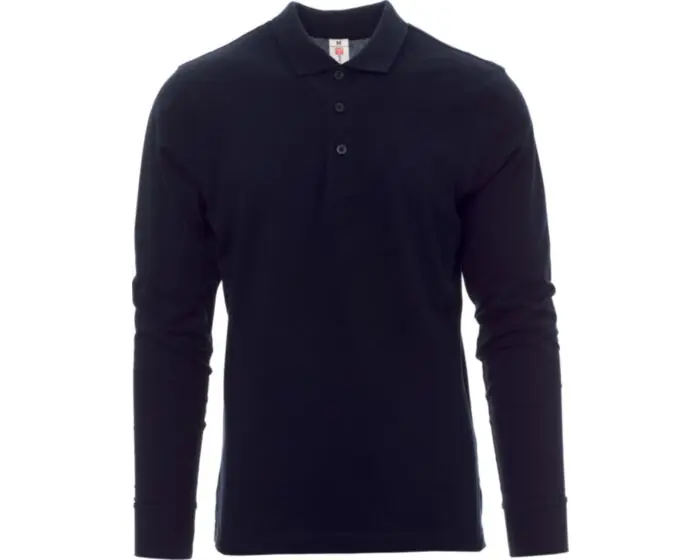 POLO LUNGA BLU NAVY TG.XXL