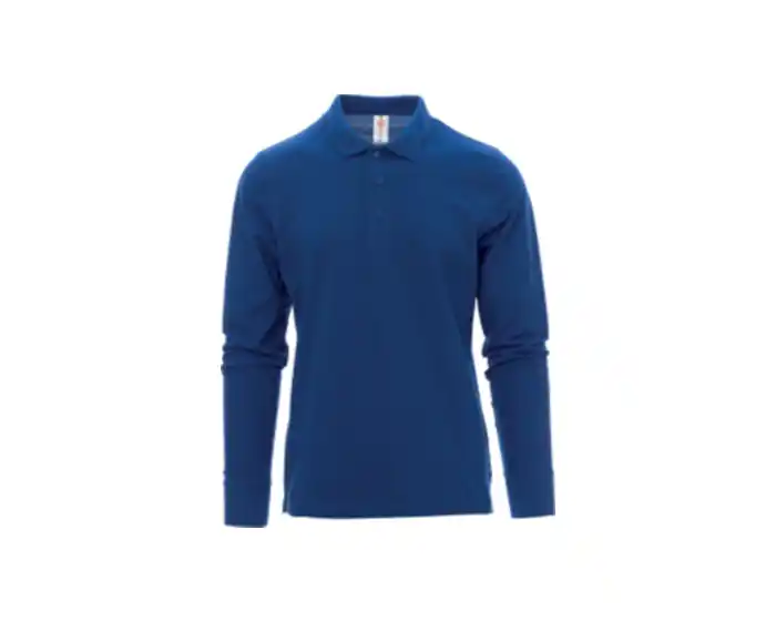 POLO LUNGA BLU ROYAL TG. XL