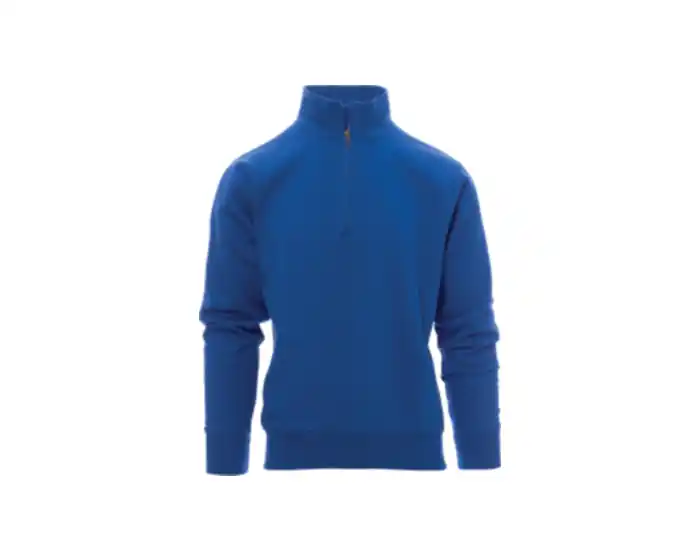 FELPA EASY 1/2 ZIP BLU ROYAL L