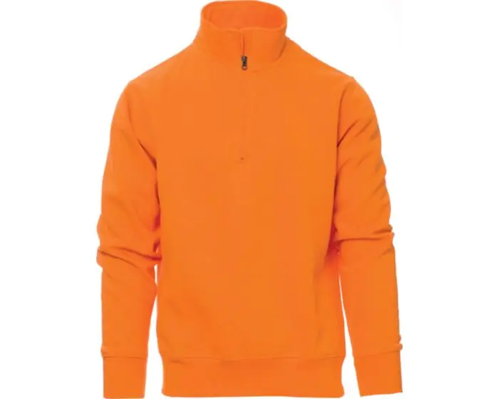 FC FELPA EASY 1/2 ZIP ARANCIO S