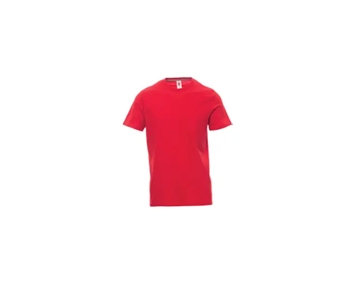 T-SHIRT SUNSET ROSSO TG. S