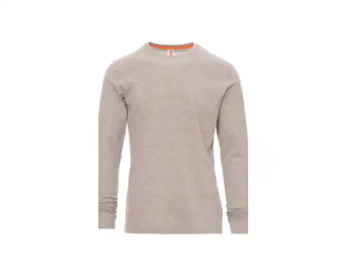 T-SHIRT LUNGA GRIGIO MELANGE TG. S