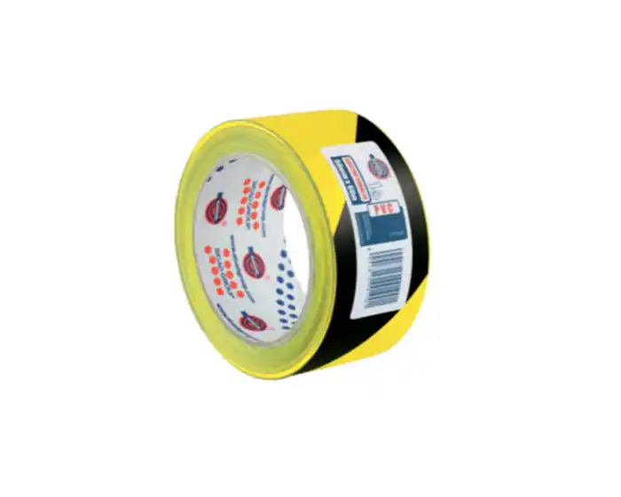 NASTRO ADESIVO PVC GIALLO-NERO