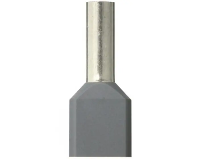 TUBETTO TERMINALE DUO GRIGIO 4,0